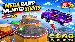 Mega Ramp Unlimited Stunts 🚗🔥 | Insane Car Stunt Challenge| Car Gaming| #gaming #gameplay #carstunts screenshot 5