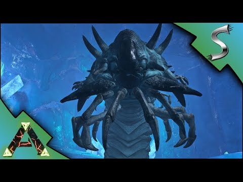 Ice Cave Adventure Op Loot Drops And Ice Worm Attack Ark Ragnarok Dlc Gameplay 8 Youtube
