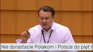 Orka, bronowanie i wałowanie, czyli Tarczyński w europarlamencie