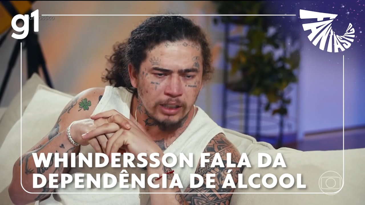 Fantástico: Whindersson Nunes fala sobre dependência de álcool e da descoberta de novo diagnóstico