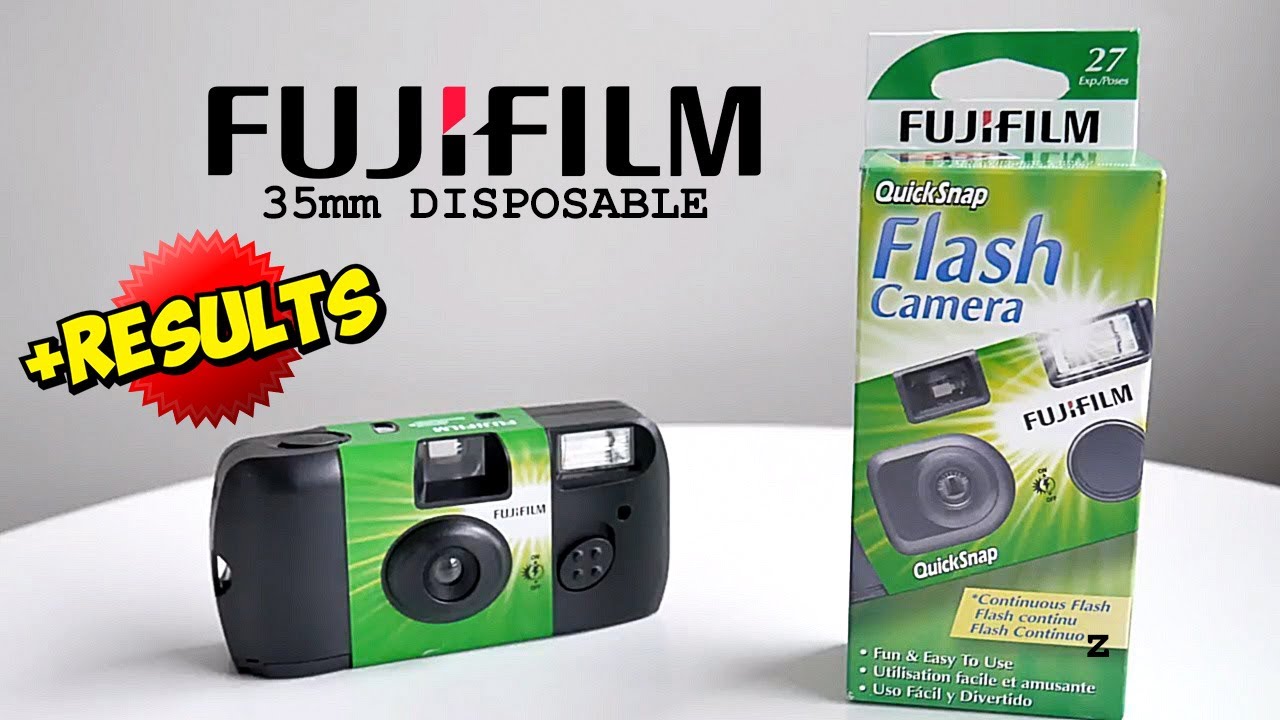 35mm Disposable Camera Challenge | Fujifilm Quicksnap - YouTube