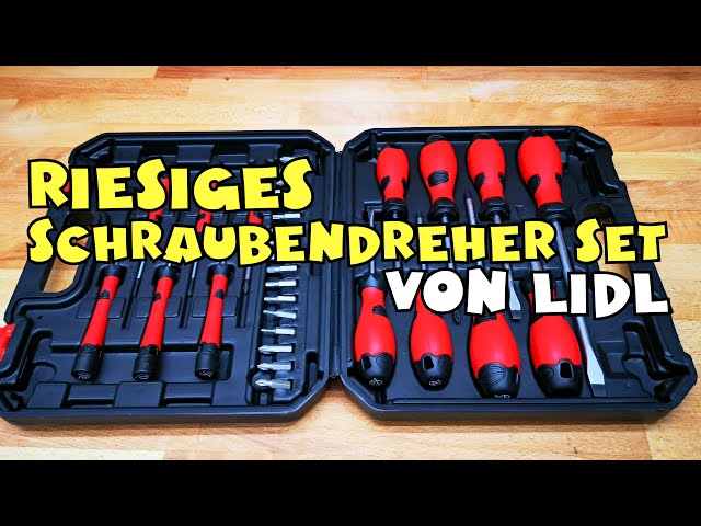 Vorstellung: Lidl - PARKSIDE® Schraubendreher Satz 32-teilig - YouTube