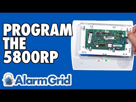 Programming the 5800RP to an Alarm Panel