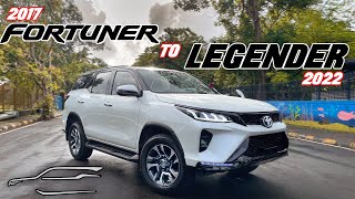 YOU WOULD NOT BELIEVE THIS IS A 2017 FORTUNER || FORTUNER TO LEGENDER CONVERSION || 📞7977662321