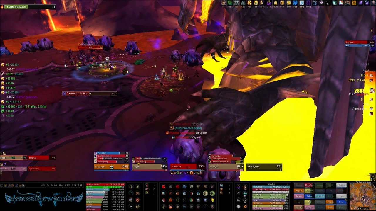 Elementarwächter VS Sinestra 25man heroic (warrior tank pov)