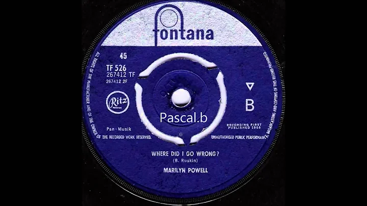 Marilyn Powell - Where did I go wrong