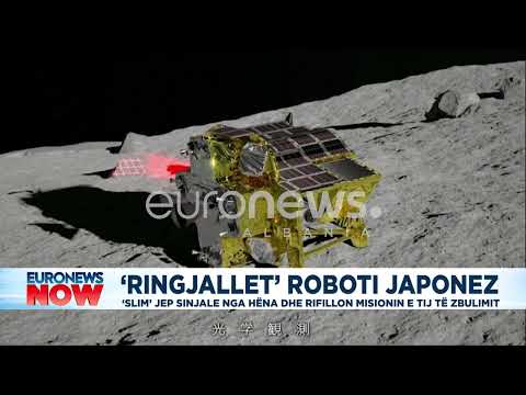"Ringjallet" roboti japonez. Slim jep sinjale nga hëna dhe rifillon misionin e tijj të zbulimit
