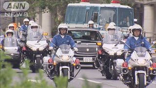 陛下の祝賀パレード　50台の車列でリハーサル(19/10/06)