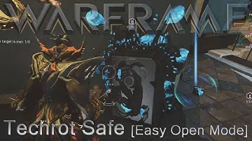 Warframe - Techrot Safe [Easy Open Mode]