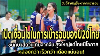 เปิดเงื่อนไขในการเข้ารอบของU20ไทย ชนกับเสฉวนทีมจากจีสูงใหญ่แต่ไทยมีโอกาส มีโอกาสเข้ารอบมากแค่ไหน