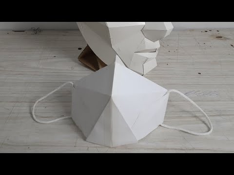 Vídeo: Como Fazer Uma Máscara De Papel