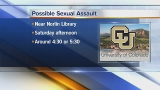 CU Boulder issues safety alert about possible sex assault near Norlin Library
