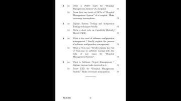 BCS - 51   June 2021 Question Paper