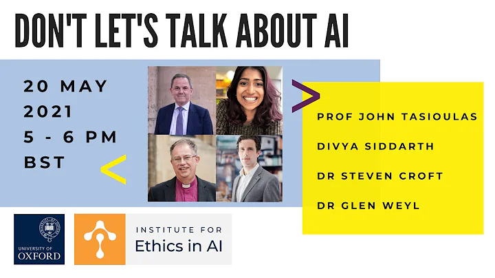 Ethics in AI Colloquium with Glen Weyl & Divya Siddarth: Don't Let's Talk About AI