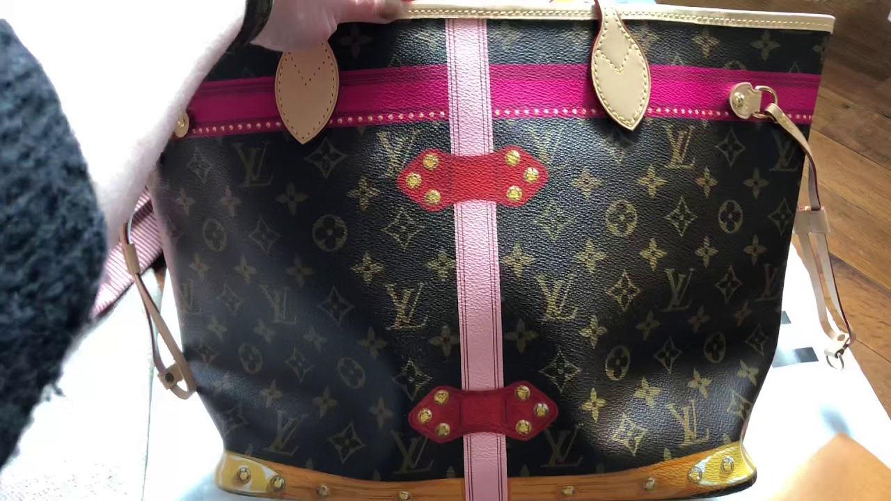 Louis Vuitton Neverfull Summer Trunks Collection 2018 - Handbagholic