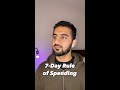 The 7–Day Rule of Spending 💸 #Shorts
