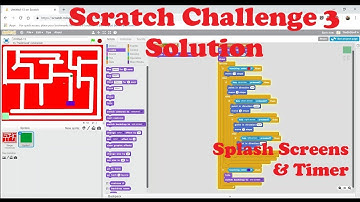 Scratch Challenge 3 Solution, Part 2 -  Splash Screens and Timer