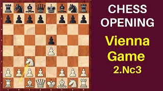 Chess Opening: Vienna Game 2.Nc3 | Ideas and Traps