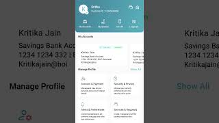 BOI Mobile Omni Neo App - Transaction Rights screenshot 1