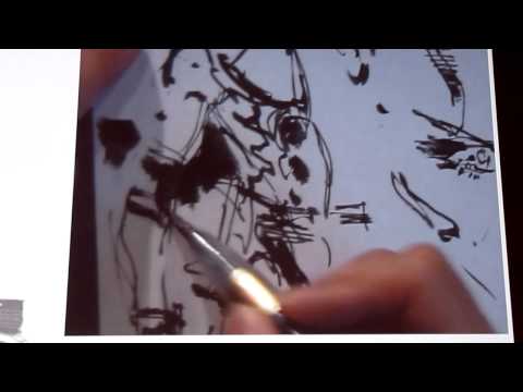 Yoji Shikawa drawing Solid Snake