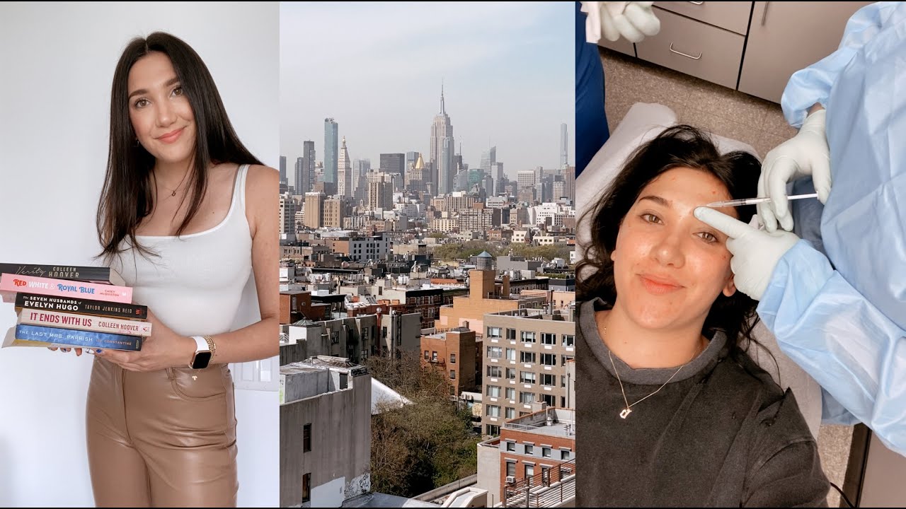 days in my life in NYC: touring apartments, seeing friends + getting botox