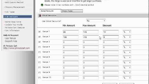 Pinnacle Cart - Using/Adding product discounts and Promo Codes!