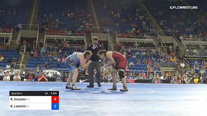 180 Lbs Quarters Brianna Staebler Wisconsin Vs Bro...