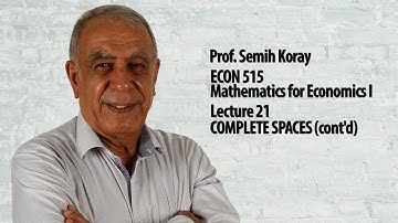 COMPLETE SPACES (cont