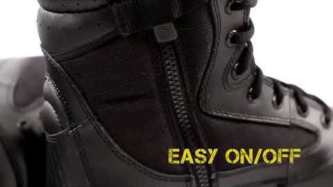 Original S.W.A.T. 131201 Chase 9" Tactical Side Zip Black Boots Product Review
