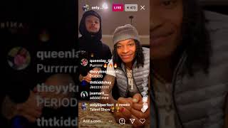 Lil Perfect (Jazz) Instagram Live (02-12-21) (TALENT SHOW‼️)