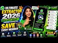 WhatsApp Group Contacts Ko CSV/Phonebook Mein Export Kaise Kare? Fastest Method