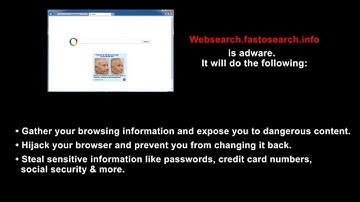How To Remove Websearch.fastosearch.info