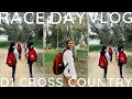 D1 cross country race day vlog l bronco invite travel  race day