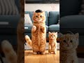 Mom Cat & Kitten Dance Hip Hop! 🐱✨🎶 #cat #catdance #kitten