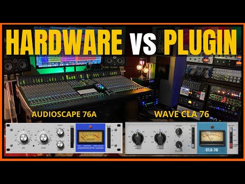 HARDWARE VS PLUGIN | Audioscape 76A vs Waves CLA76