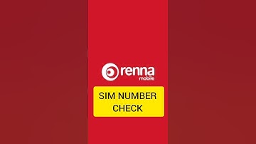 How to Check Renna SIM Number. #RennaSIM #OmanSIM #USSDCode #RennaMobile #CheckSIMNumber #2025 #oman