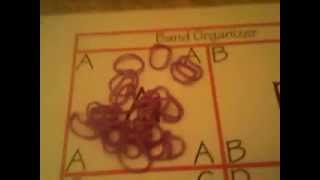 letter T charm w/ a loom