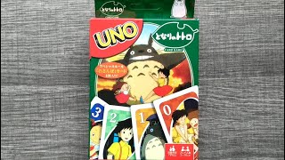 UNO My Neighbor Totoro Card Game