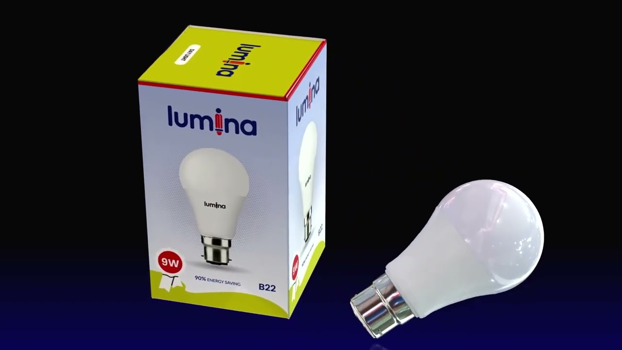 Led Bulb 3D Advertising Video +91 9873350605 | 3d Modeling and Animation Studio in Delhi NCR