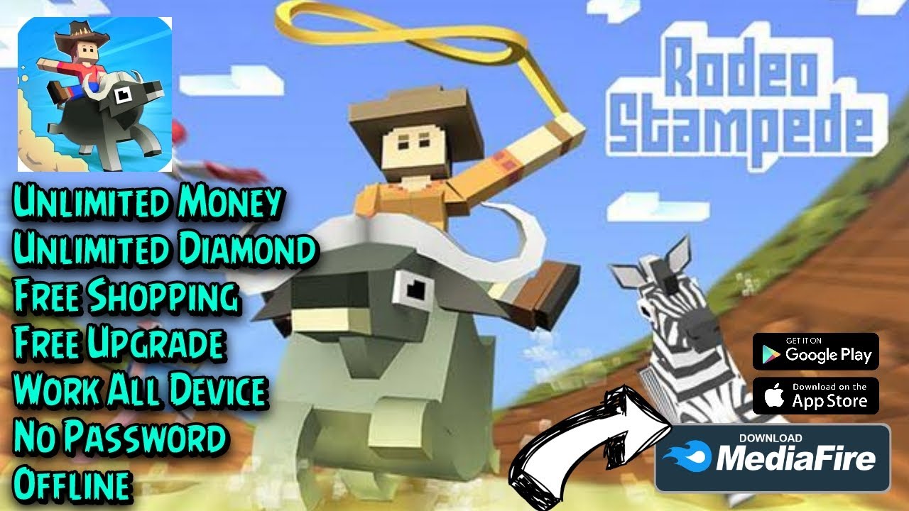 Rodeo Stampede Mod Apk Terbaru Unlimited Money & Free Shopping