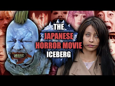 The COMPLETE Japanese Horror Movie Iceberg (200+ Entries!)