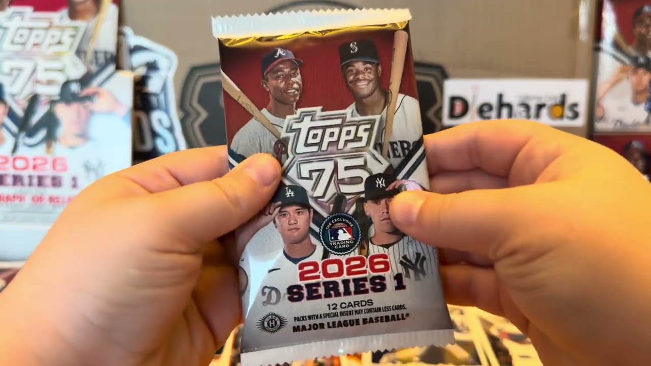 🔥Роман! - Коллекционная карточка Topps Series 1 2026 года (Автор новичка, Фиолетовая /250, Золота...