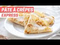 Une pte  crpes ultra rapide pour la chandeleur