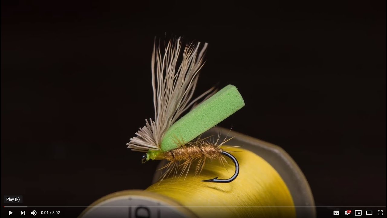 pattern armonici NEVERSINKING Caddis fly pattern tutorial