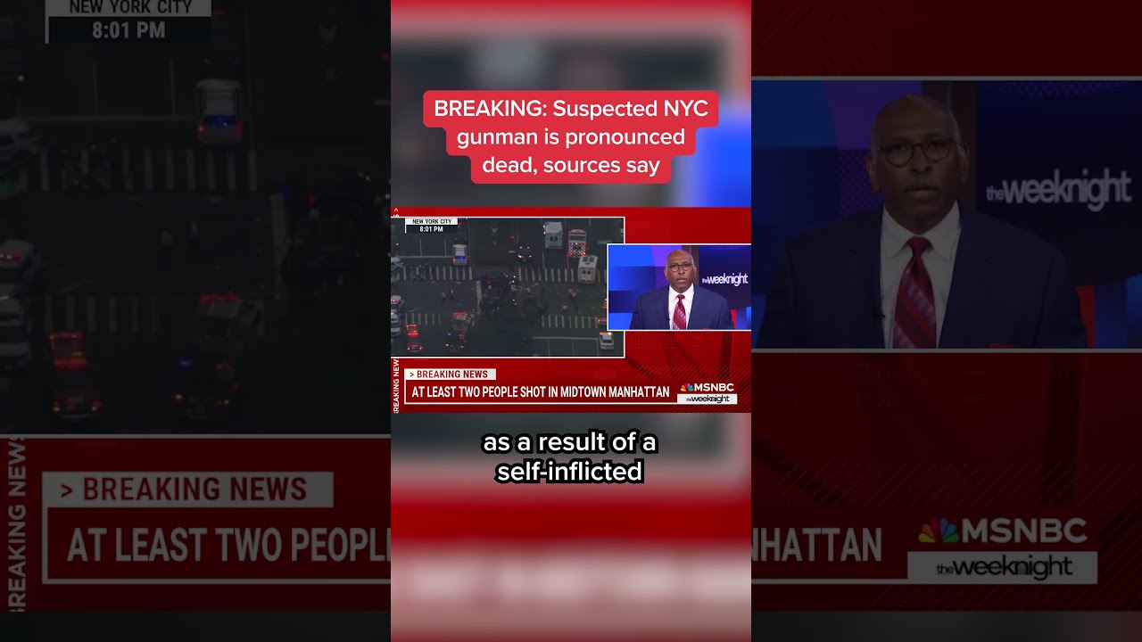 Breaking Suspected NYC Gunman Pronounced Dead Sources Say