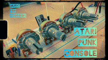 Atari punk console with LFO and Low Pass Filter makes "music"