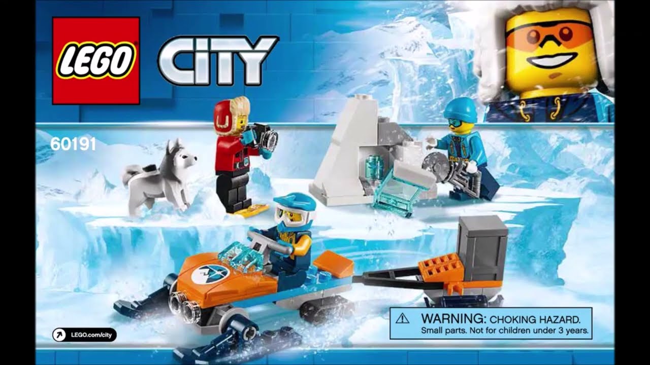 LEGO 60191 Instructions | City | Arctic Exploration Team | Arctic