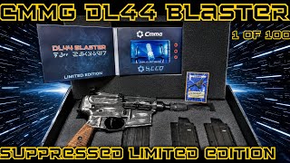 Limited Edition DL-44 Han Solo blaster. 1 of 100 made by CMMG with the NEW DL44 suppressor!!!