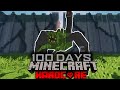 I Survived 100 Days in the Minecraft Maze Runner...Here's What Happened