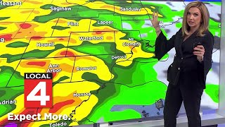 Metro Detroit weather forecast May 6, 2024  Noon Update